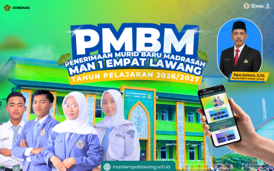 MAN 1 Empat Lawang Resmi Buka Pendaftaran Siswa Baru Tahun Ajaran 2026/2027!