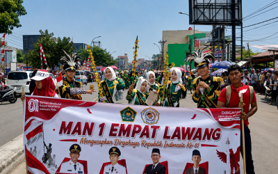MAN 1 Empat Lawang Raih Juara III Karnaval Pembangunan Tingkat Kabupaten dalam Rangka HUT ke-81 Republik Indonesia