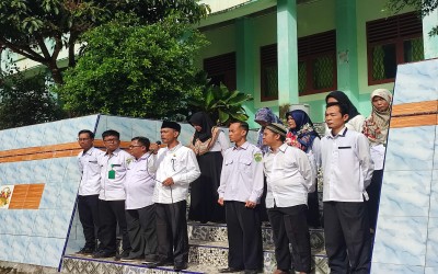 Sambutan Perdana Kamad Baru MAN 1 Empat Lawang