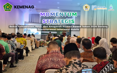 Momentum strategis : Rakor Kehumasan, PPID, dan Anugerah Humas Award Tahun 2026 Dorong Transformasi Informasi Publik