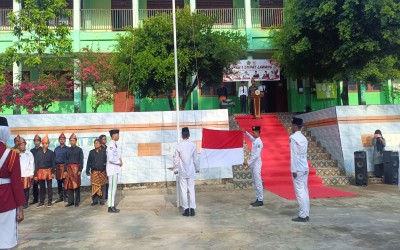 Semangat Nasionalisme Menggema, MAN 1 Empat Lawang Gelar Upacara Peringatan HUT ke-81 Kemerdekaan Republik Indonesia