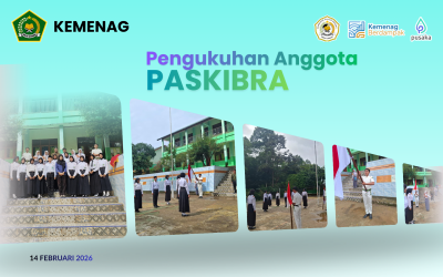 Pengukuhan Paskibra 2026, MAN 1 Empat Lawang Teguhkan Komitmen Disiplin dan Integritas