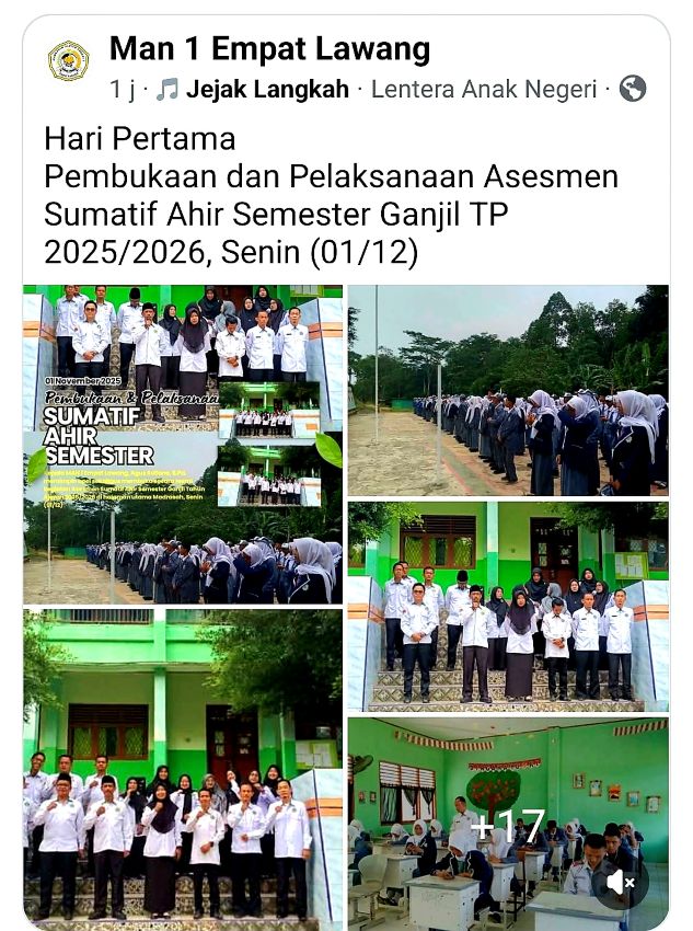 Apel Pembukaan PAS ganjil 2025